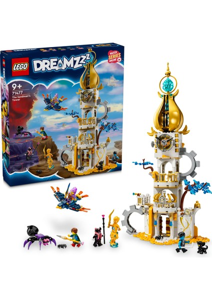 ® DREAMZzz Kum Adam'ın Kulesi 71477 - 9 Yaş ve Üzeri için Kahraman Figürlü Yaratıcı Oyuncak Yapım Seti (723 Parça)