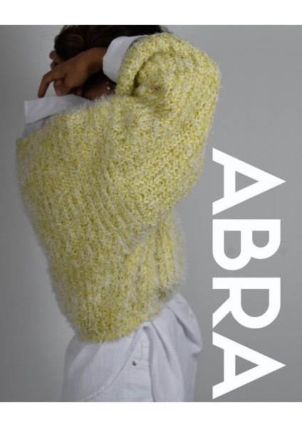 Kadın Limon Bisiklet Yaka Triko Kazak fiyatları