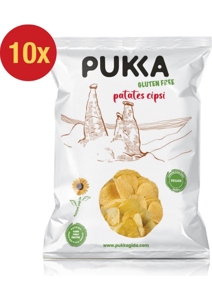 Doğal Patates Cipsi 10LU Paket