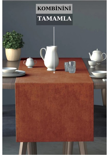 Ada Fon Perde Tek Kanat 1/3 Sık Pile 12486-Kiremit indirimleri