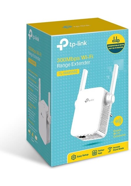 TL-WA855RE 300MBPS Wıfı Menzıl Genısletıcı