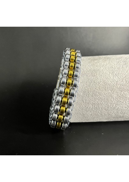 Hematit Doğal Taş Çelik Kapama Bileklik fiyatları