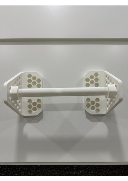 KemX3D Kağıt Havluluk - Bal Peteği Duvara Monte - Peçetelik - Rulo