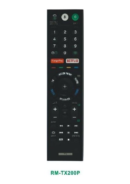 Sony RMF-TX200P Netflıx-Google Play Tuşlu Ses Komutlu Tv Kumanda