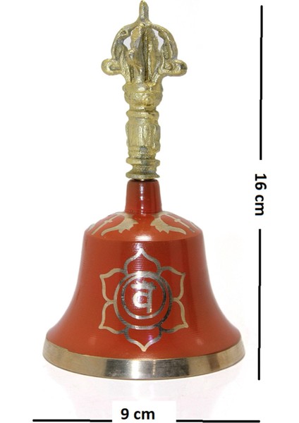 Kırmızı Meditasyon Tibet Çanı modelleri