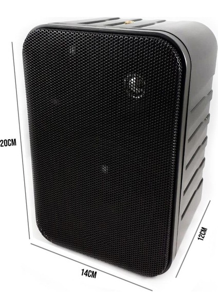 Sütun Hoparlör 10 cm 100W Trafolu Siyah 2 Adet WM-305TB fiyatları