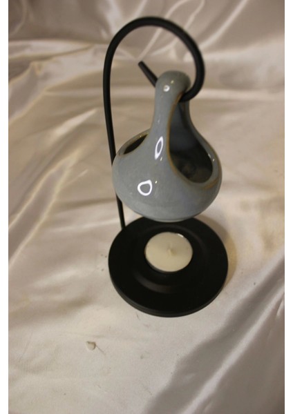 Buhardanlık Metal Ayaklı Buhurdanlık Gri fırsatları