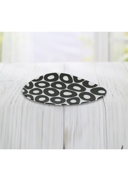 35 cm Oscar Servis Tabağı 2'li Black&white Love K2 fiyatları
