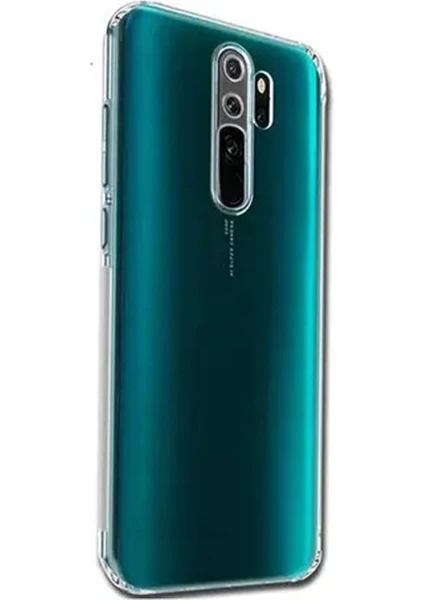 Xiaomi Redmi Note 8 Pro Kılıf Şeffaf Kamera Korumalı 1.5mm Yumuşak Silikon