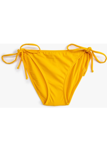 Basic Bikini Altı Normal Bel Yanları Bağlama Detaylı