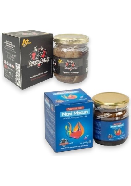 Bitkisel Macun 240 gr 1 Adet + Mavi Bitkisel Macun 240 gr 1 Adet Ultraset4