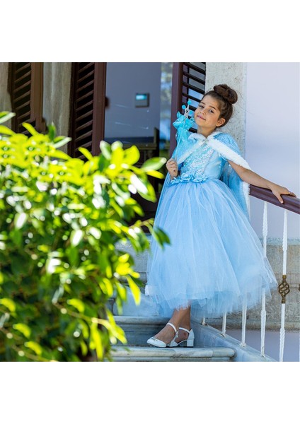 DS19271-02 Cınderella Kostüm 5-6 Yaş modelleri