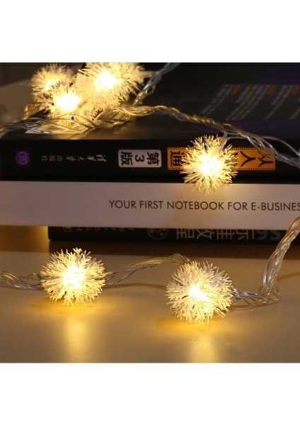 Gün Işığı Kirpi Top LED Işık Kirpi Gün Işığı LED Işık Noel Dekorasyon Işığı Çam Ağacı Işığı 220V fırsatları