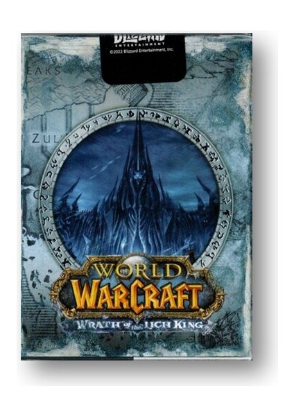 World Of Warcraft  Oyun Kartı-mavi deste