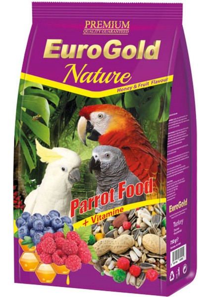 Eurogold Papağan Yemi 750 gr