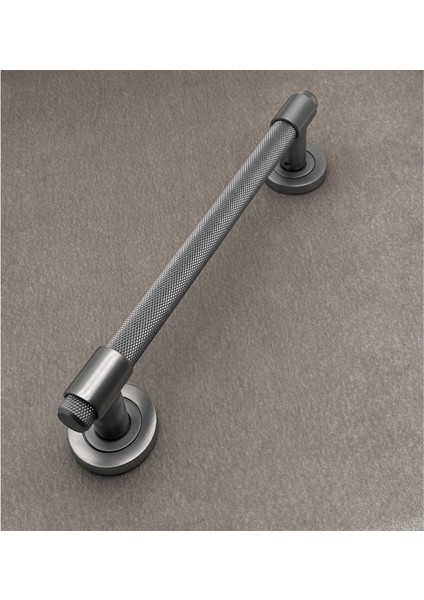 Punch Zamak A213 Mat Skoç Füme Çekme Kol Sürgülü Kapı Çekme Kolu 25 cm 1 Adet modelleri