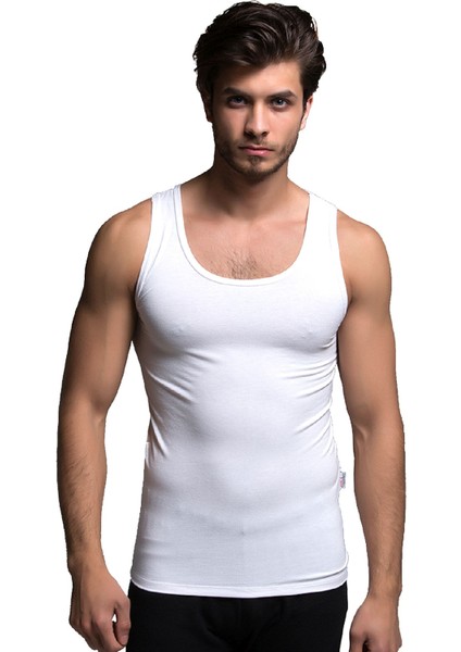 Bambu Erkek Atlet Beyaz 3'lü Paket fiyatları