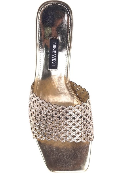 Astına 2pr Altın Kadın Terlik modelleri