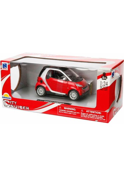 1:24 Smart Fortwo Model Araba - Kırmızı fiyatları
