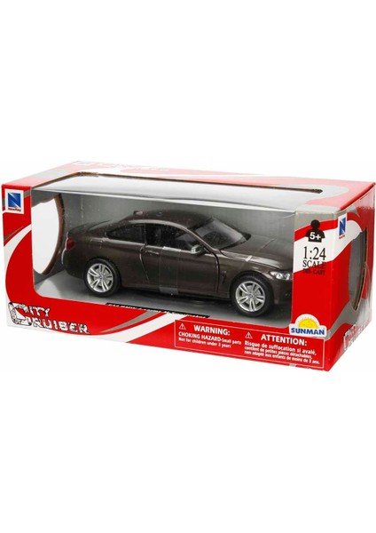 1:24 City Cruiser Bmw 4 Coupe Model Araba - Gri fiyatları