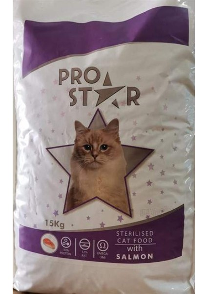 Somonlu Kısır Yetişkin Kedi Maması 15 kg