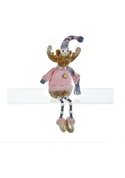 Pembe Noel Geyik Dekor 55CM fiyatları