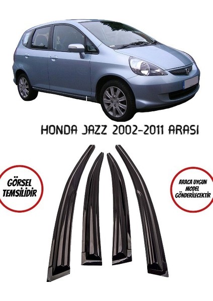 Honda Jazz 2002 - 2011 Arası Cam Rüzgarlığı 4-Lü fiyatları