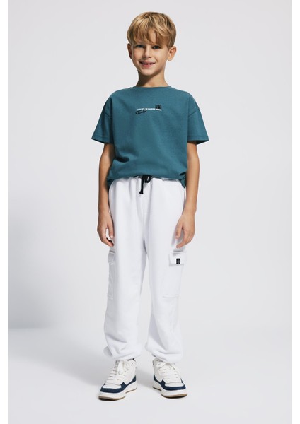 (Kids Boy) Kargo Cepli Loose Fit Jogger