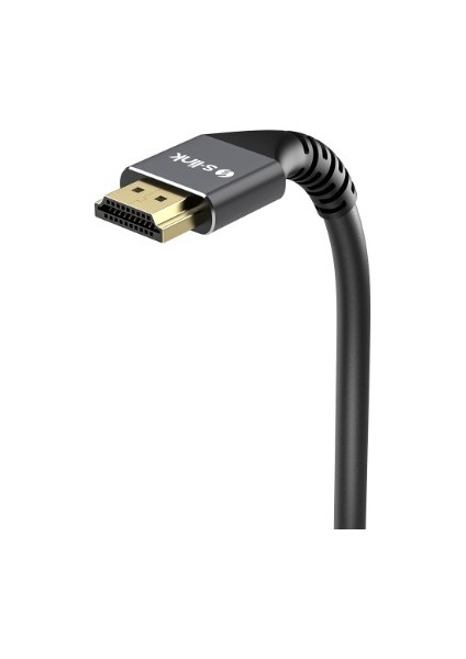 SLX-HD4K015 19+1 HDMI To HDMI 1.5m Metal V2.0 4K (4096*2160) 60Hz Kablo fiyatları