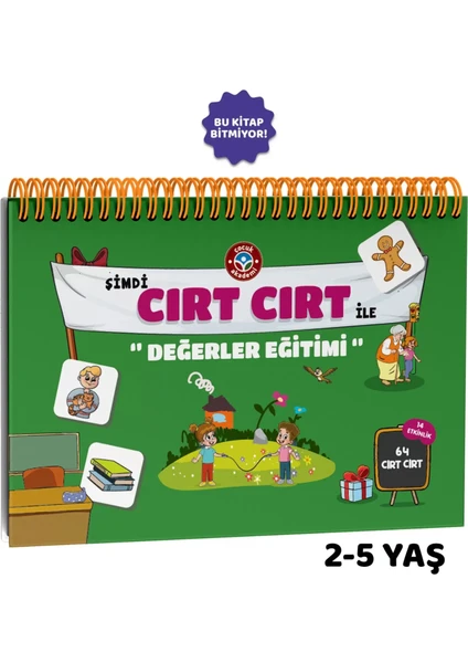 Çocuk Akademi Şimdi Cırt Cırt ile "Değerler Eğitimi" (2-5 Yaş)