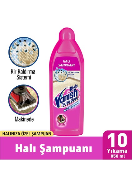 Halı Şampuanı makinede Yıkama 850 gr x 12