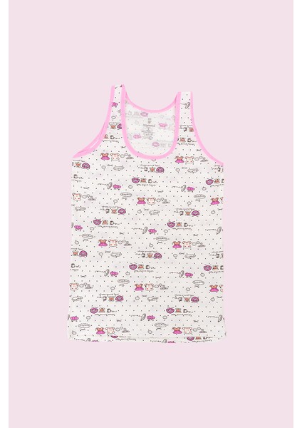 6' Kız Çocuk Likralı Geniş Askılı ATLET-348 fırsatları