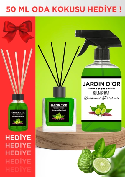 Jardin D'or Bergamot Patchouli 2'li Set Avantajı (110 ML+500ML) 50 ml Hediye!