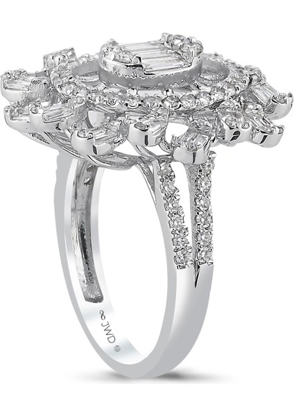 1.46 Ct F-G Si 6.60 gr 14 K Jwd Tasarım Yüzük fiyatları