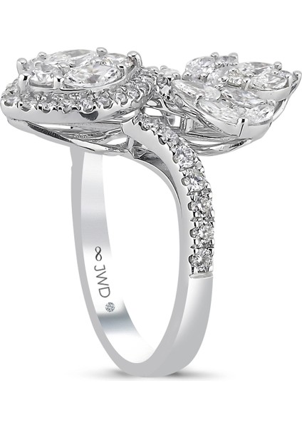 1.78 Ct F-G Si 6.18 gr 14 K Jwd Tasarım Yüzük fiyatları