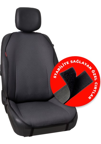 Siyah Custom Jakar Dokuma Kumaş Otomind Oto Minderi 2'li Set modelleri