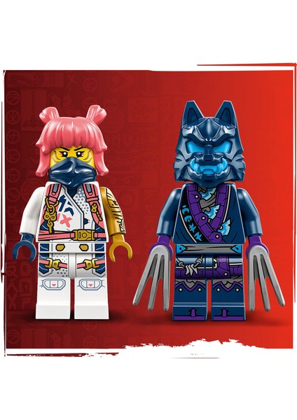 ® NINJAGO® Sora'nın Teknoloji Elementi Robotu 71807 - 7 Yaş ve Üzeri Çocuklar için Aksiyon Figürü İçeren Yaratıcı Oyuncak Yapım Seti (209 Parça)