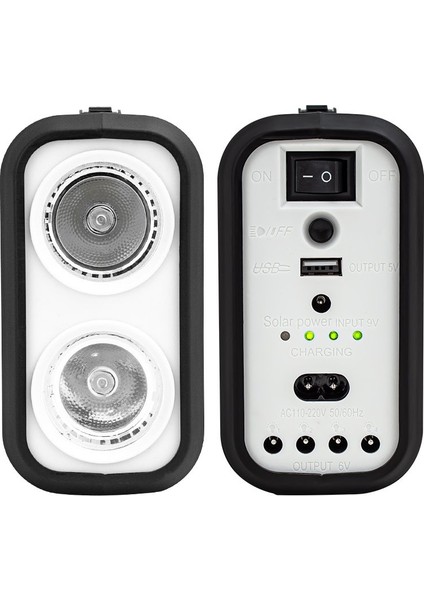 GD-8017S Panelli Solar Lamba 3 Ampullü Set Akülü Solar Işı fiyatları