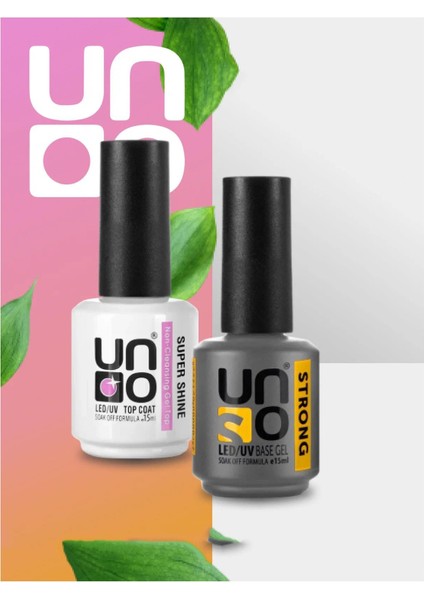 Super Shine Top Coat 15ML / Strong Base Coat 15ML