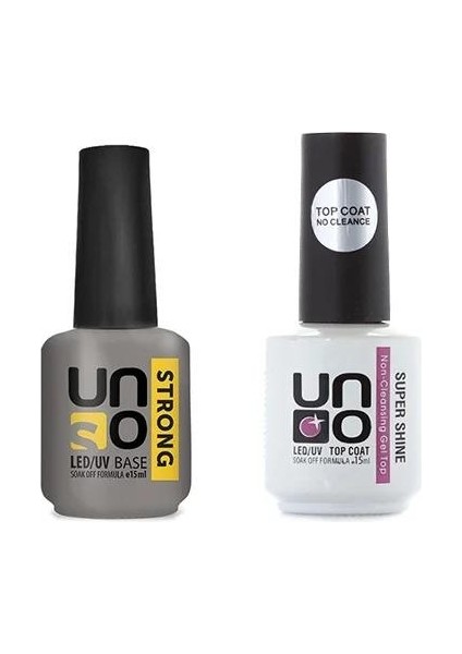 Super Shine Top Coat 15ML / Strong Base Coat 15ML