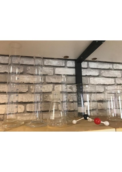 Mezür Cam Uzunform Taksimatlı 100 ml Boro 3.3 Glas