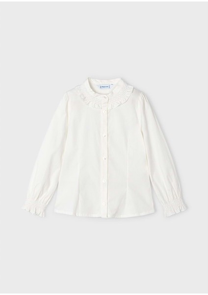 Beyaz Çocuk Gömlek Beyaz 9 Yaş 4195-BEYAZ-9 Yaş fiyatları