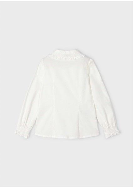 Beyaz Çocuk Gömlek Beyaz 9 Yaş 4195-BEYAZ-9 Yaş indirimleri