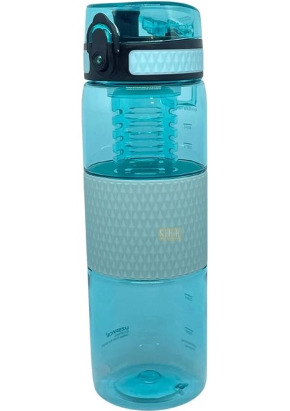 700ML Yeni Koleksiyon Silikon Gövdeli Detoks Aparatlı Tritan Su Matarası
