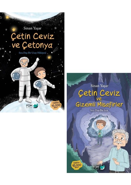 Çetin Ceviz ve Çetonya - Çetin Ceviz ve Gizemli Misafirler 2 Kitap - Sinan Yaşar
