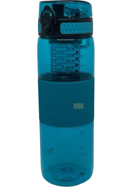 700ML Yeni Koleksiyon Silikon Gövdeli Detoks Aparatlı Tritan Su Matarası