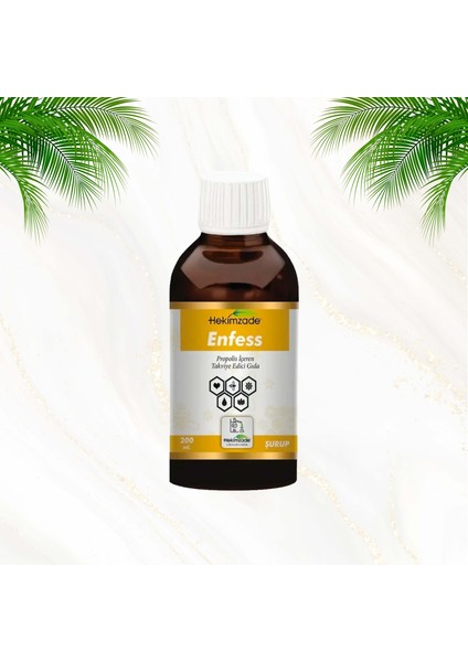 Enfess Şurup 200ML - Propolis İçeren Takviye Edici Gıda