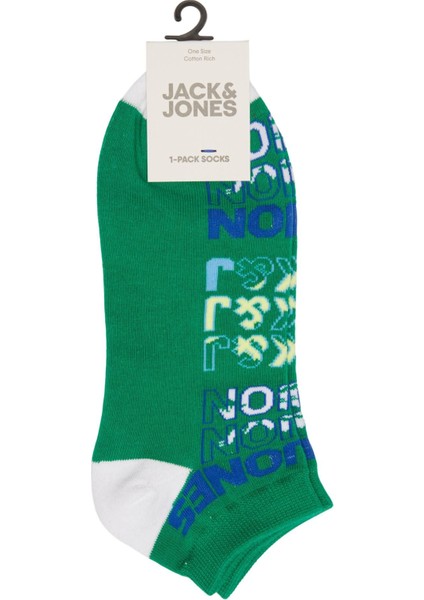 Color Logo Short Sock Erkek Yeşil Çorap 12217664-21
