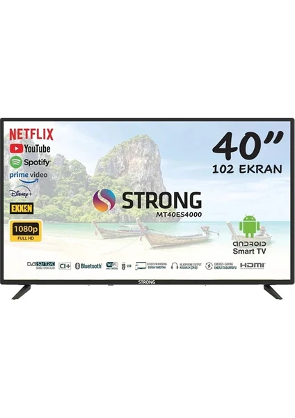 ML40ES4000 40" 101 Ekran Dahili Uydu Alıcılı Full HD Smart LED TV