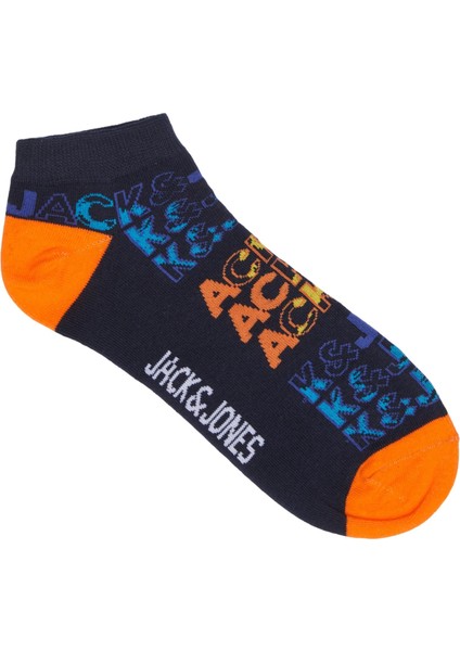 Color Logo Short Sock Erkek Lacivert Çorap 12217664-04